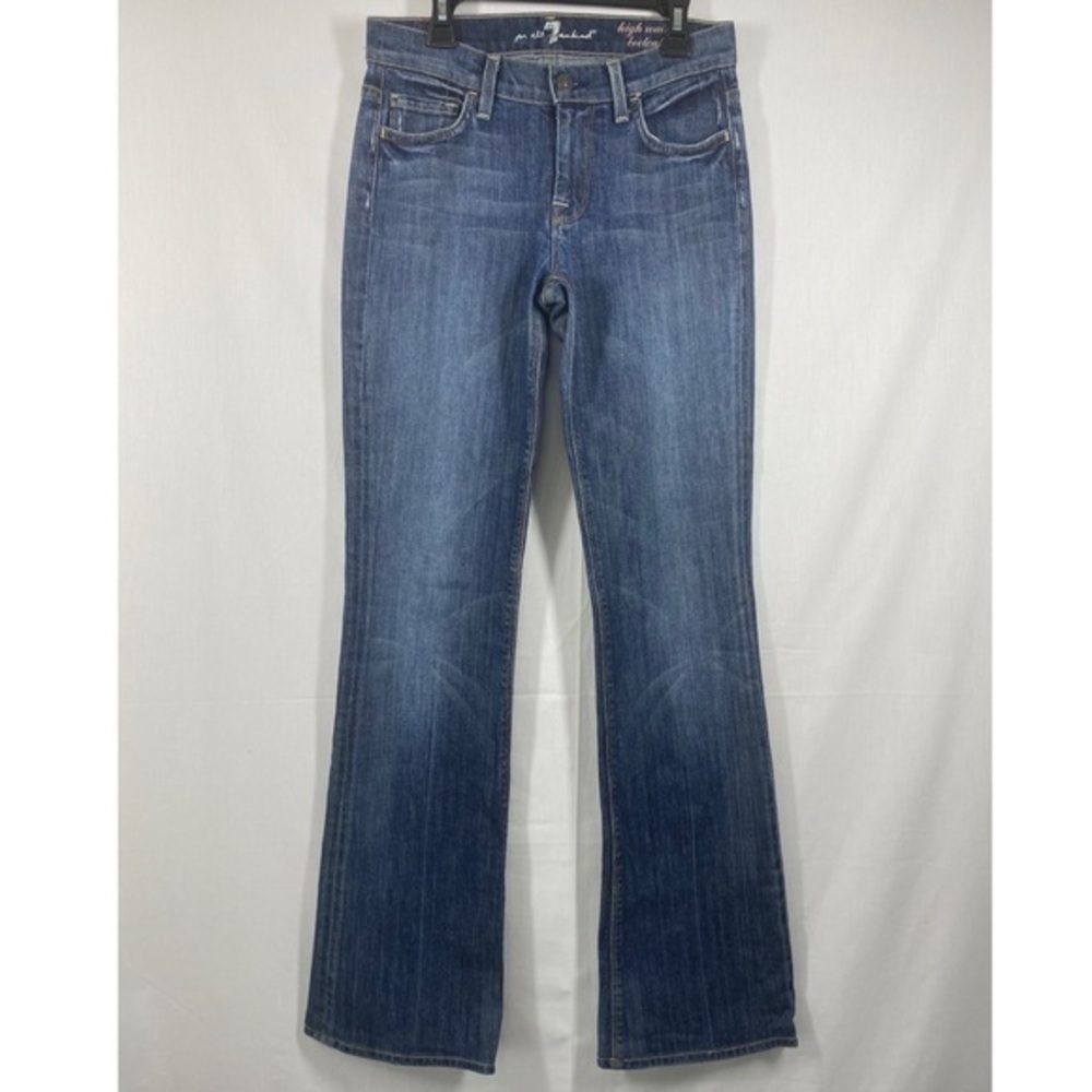7 For all Mankind High Waist Bootcut Jeans